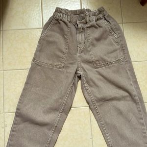 Zara pants / jeans tan color